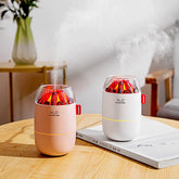Firewood Air Humidifier USB 280ML Aroma Diffuser Essential Oils Mist Maker Car Air Freshener Air Purifier for Home Bedroom Gift