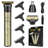 HIENA Beard Trimmer for Men Electric Razor Shaver Cordless Hair Clipper Shaving Kit for Mustache Body Nose Ear Hair Cordless