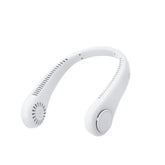 Fan Long Battery Neck Portable No Bladeless Hanging Neck Rechargeable Air Cooler 3 Speed Mini Summer Sport Fan 1200mAh