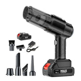 27cm Car Vacuum Cleaner 5500Pa Suction Power Low Noise Rechargeable Multipurpose Portable Cordless Handheld Vacuum Dust Remover