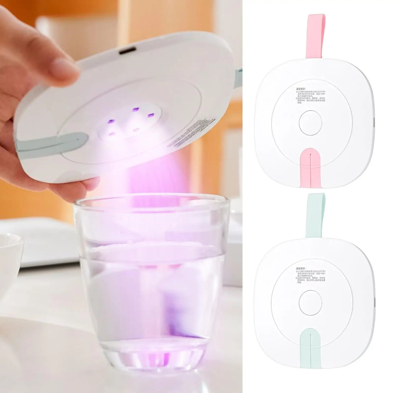 Bottle Sterilizer Lid Cover Design LED UV Light 7100mAh Electric Sterilizer For Bottles Mug Cup Teether Breast Pump Parts Bowl