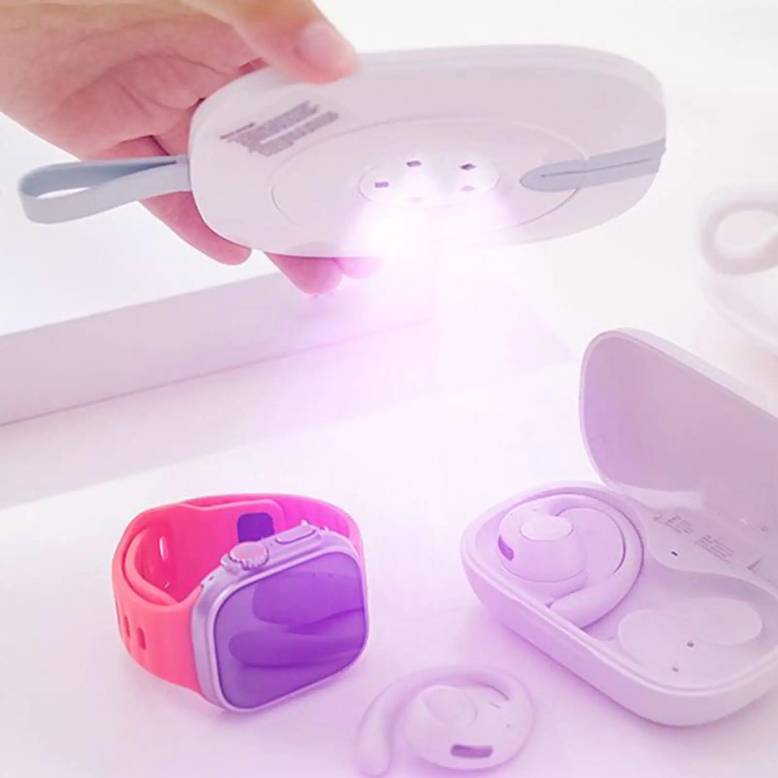 Bottle Sterilizer Lid Cover Design LED UV Light 7100mAh Electric Sterilizer For Bottles Mug Cup Teether Breast Pump Parts Bowl