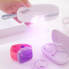 Bottle Sterilizer Lid Cover Design LED UV Light 7100mAh Electric Sterilizer For Bottles Mug Cup Teether Breast Pump Parts Bowl