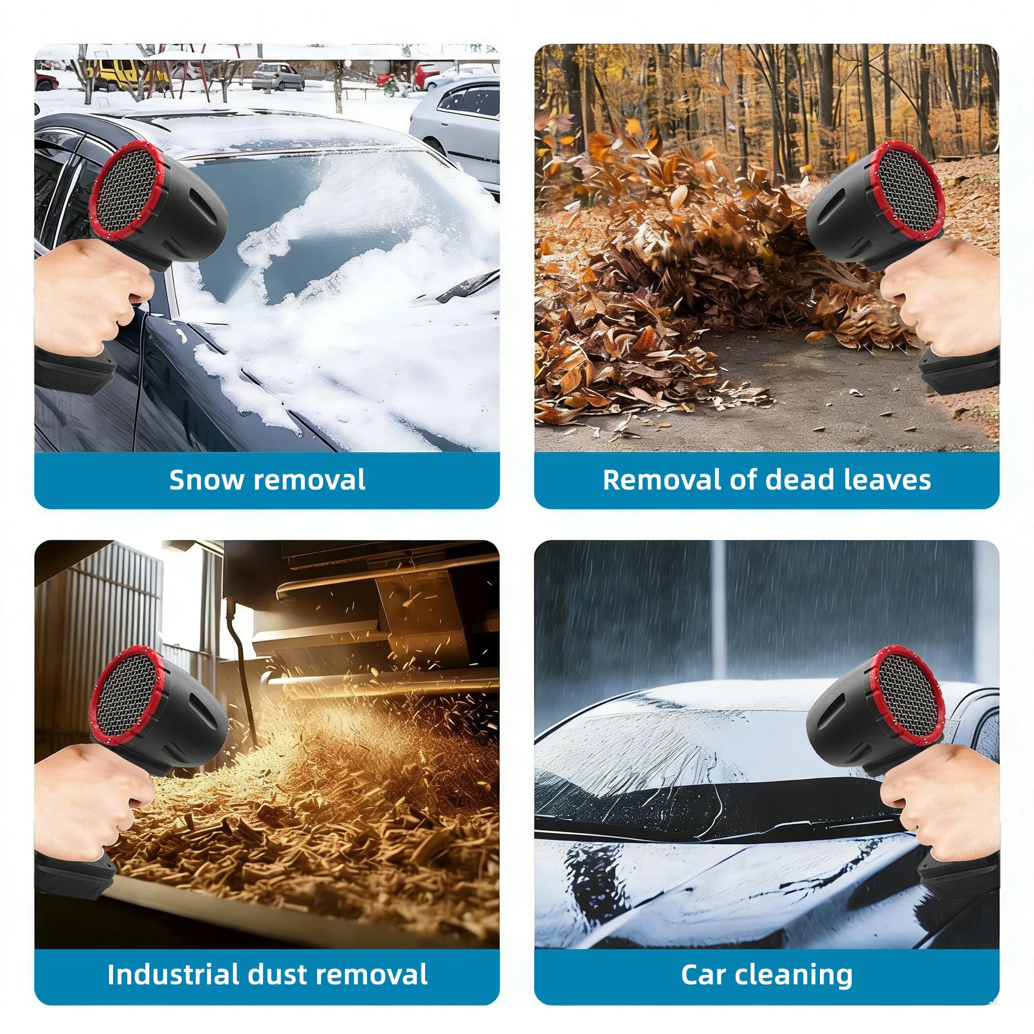 300000RPM Brushless Electric Turbo Blowers Jet Fan 400M/S Handheld Leaf Blower Dust Blowing for Makita 18V Battery Pins