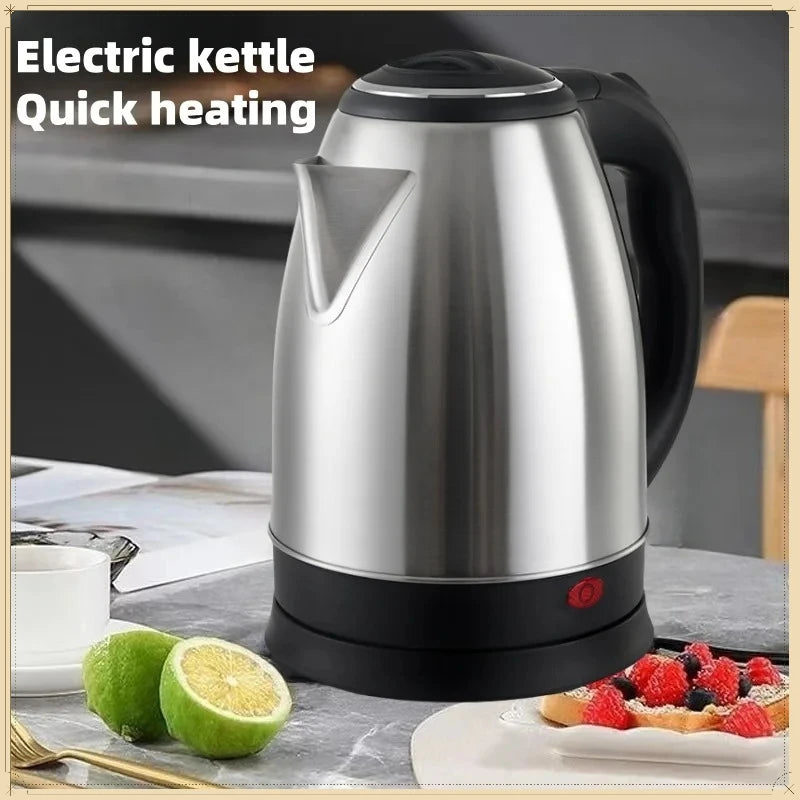 2L Food Grade Stainless Steel Electric Kettle Fast Boiling Water Heater Multifunctional Teapot for Coffee Beverage