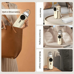 USB Rechargeable Portable Bottle Warmer Digital Display 5-8 Hours Keeps Warm Baby Bottle Warmer Constant Temperature Cordless