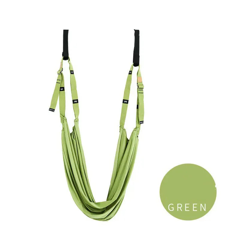 Aerial Yoga Hanging Rope Yoga Elastic Stretch Strap Pilates Fitness Training Band Door Hanging Yoga Belts Hammock For Handstande