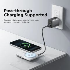 PISEN Magnetic Wireless Power Bank 5000mAh With Foldable Stand Fast Charging Portable Charger Bank For MagSafe iPhone Samsung