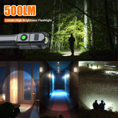 Ultra Bright Torch Built-in Battery Flash Light Emergency Spotlights 5km 1500W Most Powerful Led Flashlights Tactical