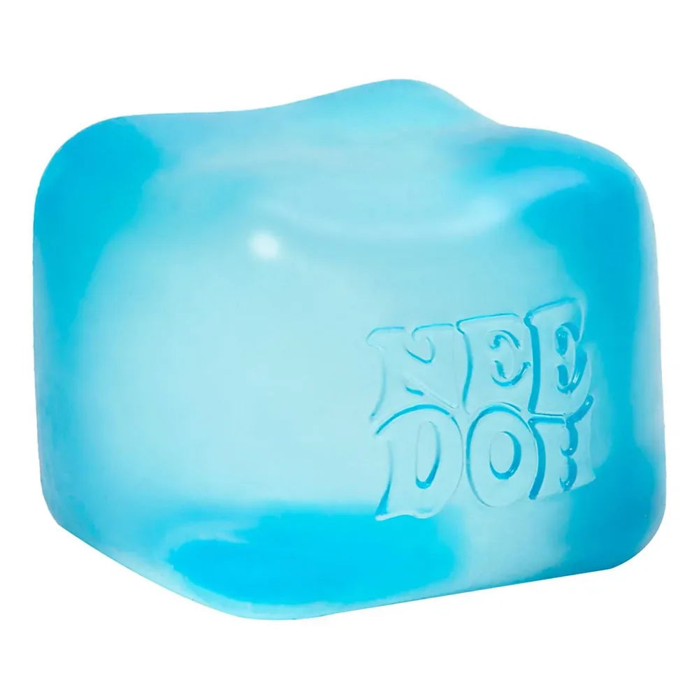 Schylling Nee Doh Jellyfish र Cube Squish Toy, नरम जेली निचोल्ने तनाव कम गर्ने फिगेट खेलौना, बच्चाहरू र वयस्कहरूका लागि सेन्सरी नी डोह