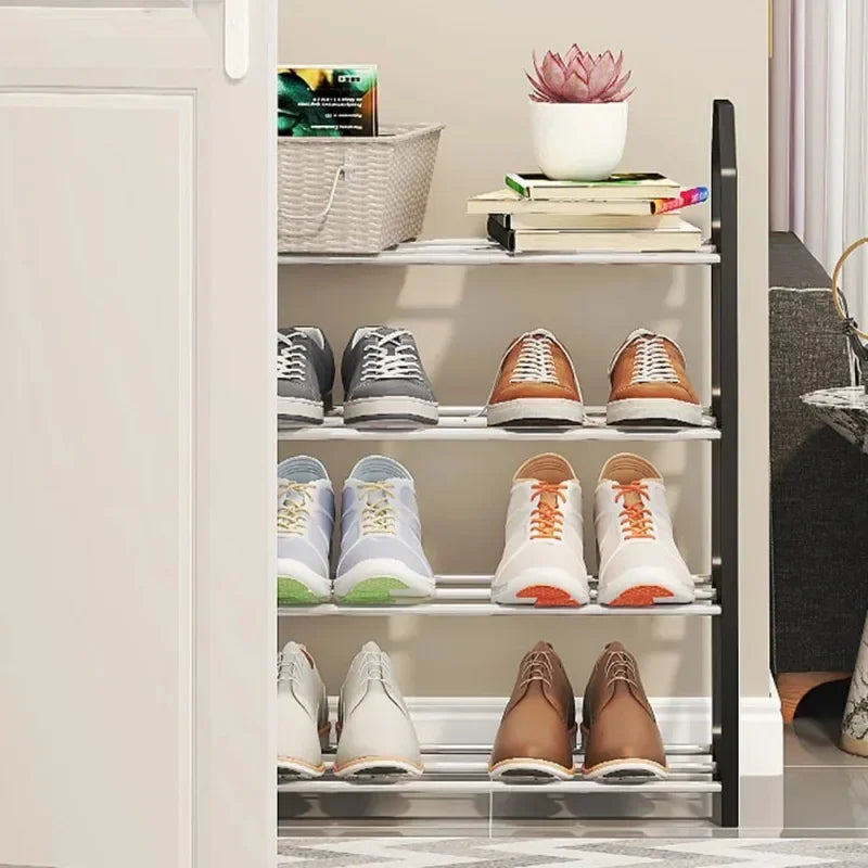 5-layer Creative Home Shoe Rack Home Dormitory Door Storage Rack Shoe Cabinet Component Removable and Easy To Assemble